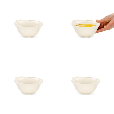 4 Pak bulionówek 300 ml Roman w kolorze zacierki