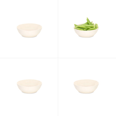 Kremowy 4 Pak salaterek 13 cm Miko