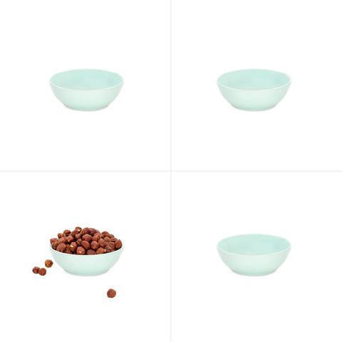 Miętowy 4 Pak salaterek 13 cm Miko