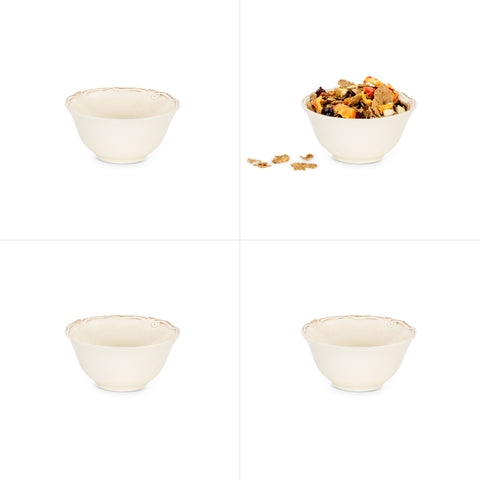 4 Pak salaterek 13,5 cm Roman w kolorze zacierki